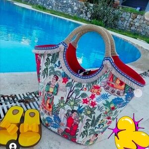 Colorful Designer Tote Bag